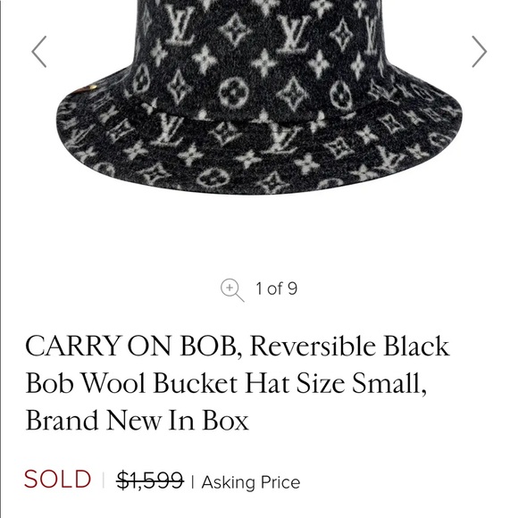 Louis Vuitton Carry on Bob Hat